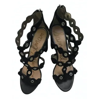 Pre-owned Sam Edelman Heels In Black