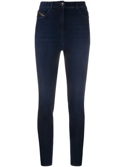 Patrizia Pepe High-waist Jeans In Blue