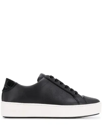 Michael Michael Kors Sneakers Kirby Lace Up Nere In Black