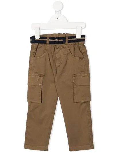 Lapin House Kids' Straight Leg Chino Trousers In Neutrals