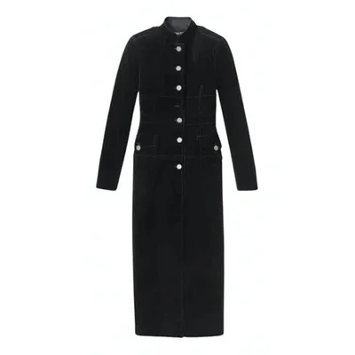 Pre-owned Tom Ford Velvet Coat In Black