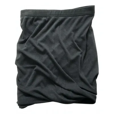 Pre-owned Alexander Wang T Mini Skirt In Black