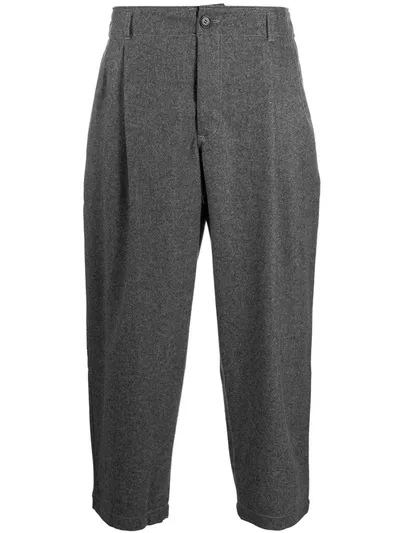 Comme Des Garçons Shirt Balloon Leg Trousers In Grey