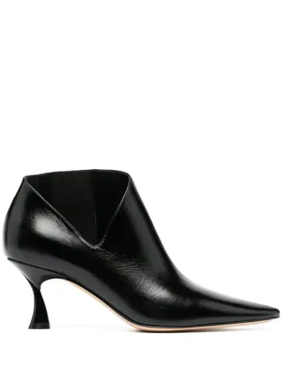 Casadei Sveva K-blade Ankle Boots In Black