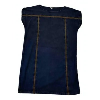 Pre-owned Soeur Mid-length Dress In Navy