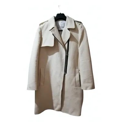 Pre-owned Sandro Wool Coat