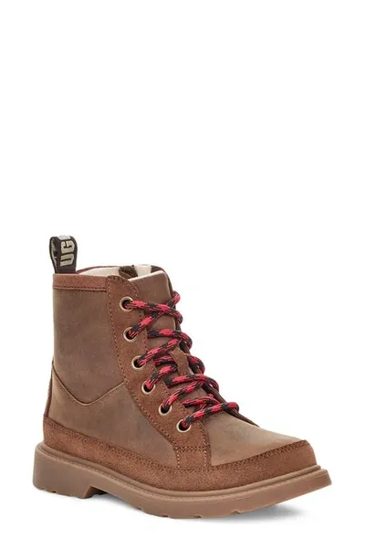 Ugg Kids' Robley Waterproof Boot In Walnut