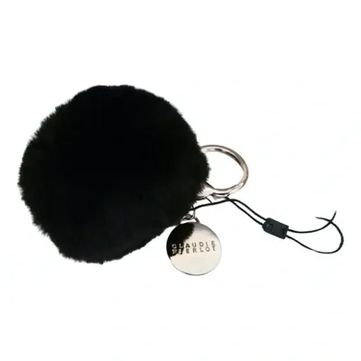 Pre-owned Claudie Pierlot Key Ring In Black