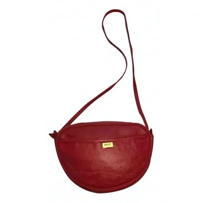 Pre-owned Bally Leather Crossbody Bag In Red