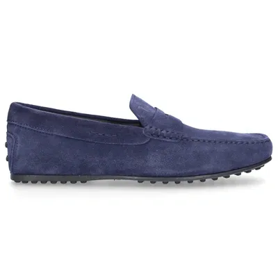 Tod's Moccasins M0lr In Blue