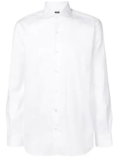 Barba Classic Shirt In White