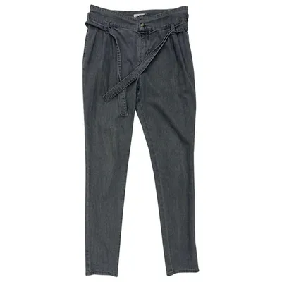 Pre-owned Christian Wijnants Grey Cotton Jeans