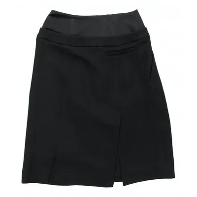 Pre-owned Dior Mini Skirt In Black