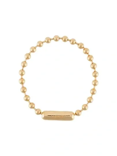 Ambush Ball Chain Bracelet In Gold