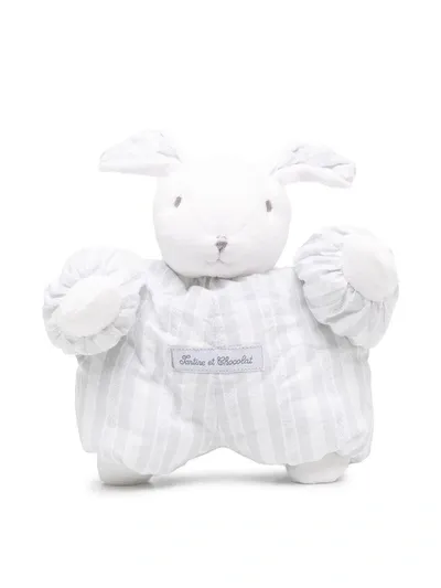 Tartine Et Chocolat Kids' Augustin 1977 Rabbit Toy In Grey