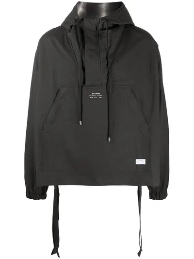 Stampd Black Reversible Anorak