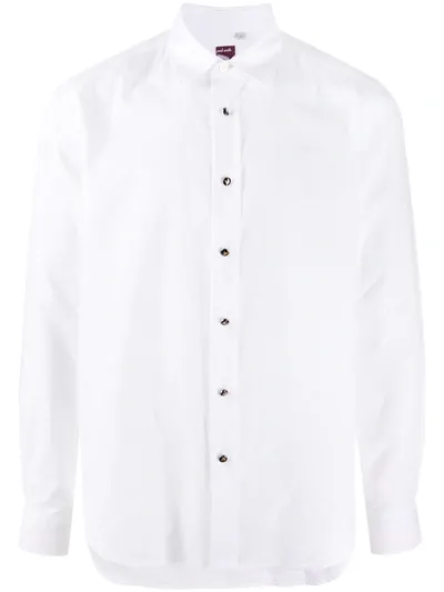 Paul Smith Plain Classic Shirt In White