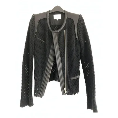 Pre-owned Iro Leather Blazer In Black