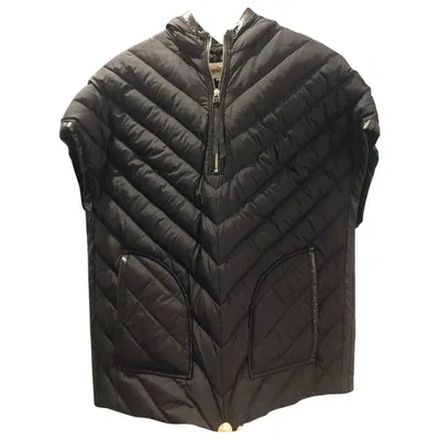 Pre-owned Sandro Cardi Coat In Black