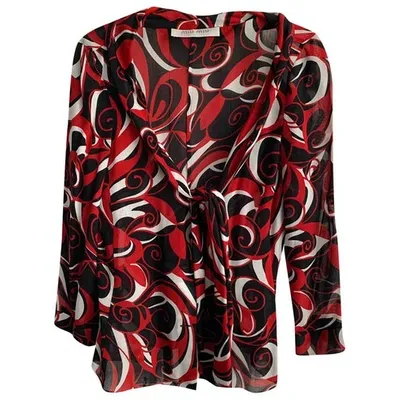 Pre-owned Miu Miu Multicolour Viscose Top