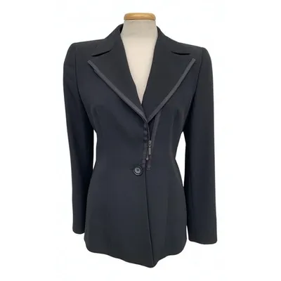 Pre-owned Emporio Armani Suit Jacket In Black