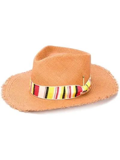 Nick Fouquet Sonora Desert Straw Hat In C35 Brown