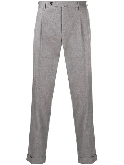 Pt01 Tailored Trousers In Grey