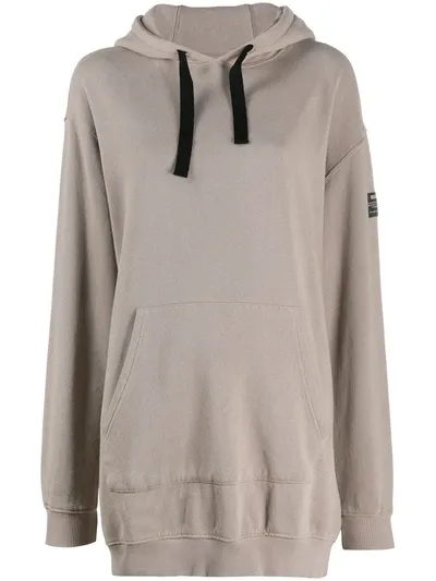 Ecoalf Gstaad Cotton Hoodie In Grey