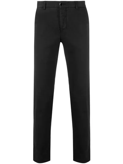 Pt05 Straight Leg Trousers In Black