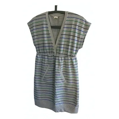 Pre-owned Splendid Mini Dress In Grey