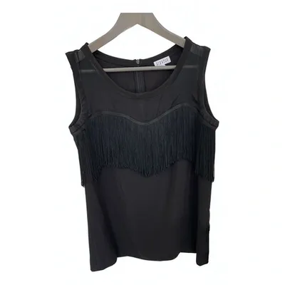 Pre-owned Claudie Pierlot Vest In Black