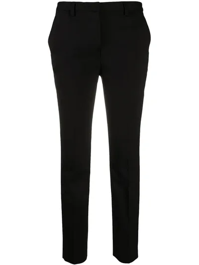 Lardini Straight Leg Trousers In Black