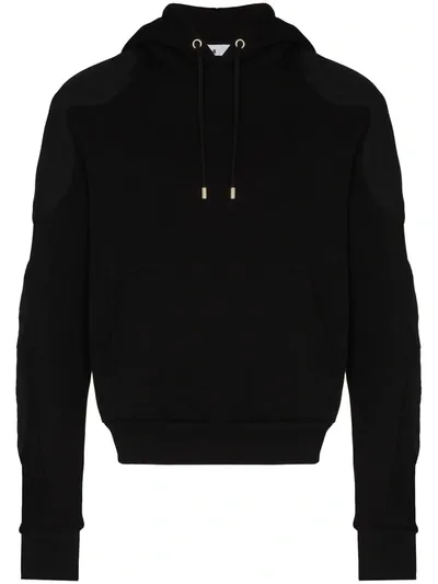 Gmbh Whar Padded Patch Hoodie In Black