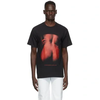 Mowalola X Homecoming Heat T-shirt In Black