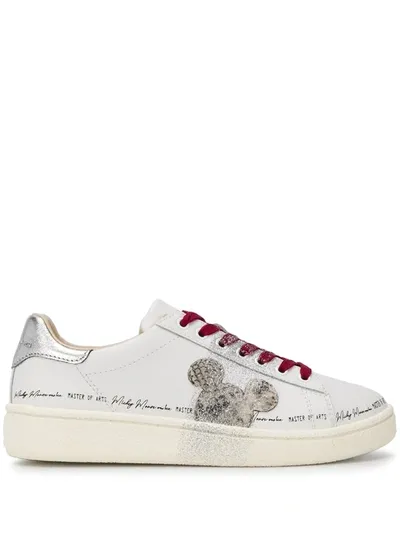 Moa Master Of Arts Logo Patch Trainers In White