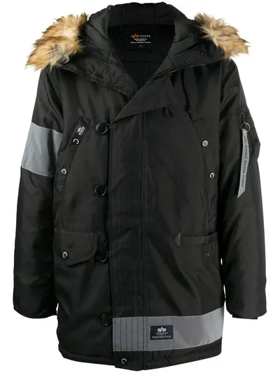 Alpha Industries Alpha Industrie Jacket N-3b 198151 In Black