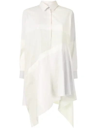 Marques' Almeida Flared Hem Shirt Dress In Pink