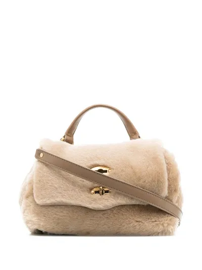 Zanellato Textured Postina Tote Bag In Neutrals