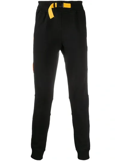 Parajumpers Logo-tape Track Pants In Black