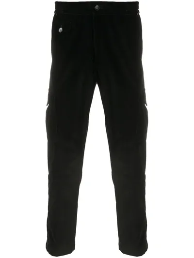 Etro Corduroy Straight-leg Trousers In Black