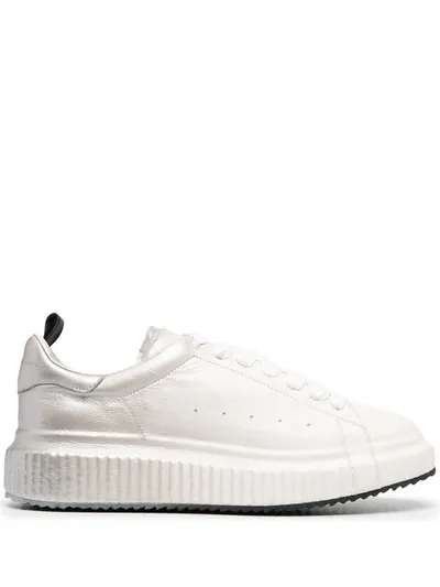 Officine Creative Chunky Sole Sneakers In White