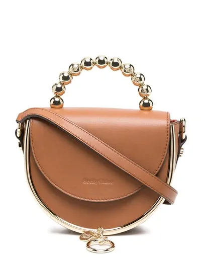 See By Chloé Mini Schultertasche In Brown