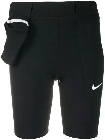 Nike Teck Pack Cycling Shorts In Black