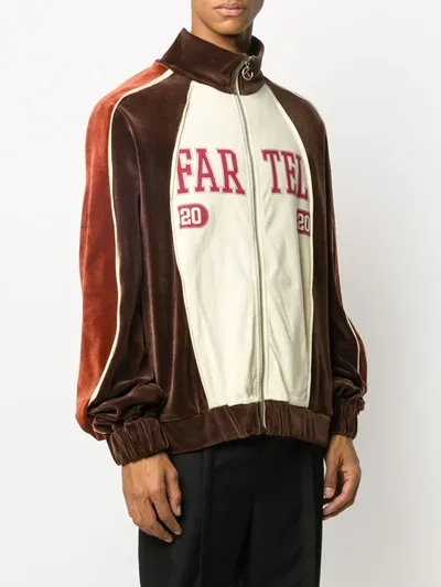 Telfar Colour-block Panelled Jacket In Neutrals