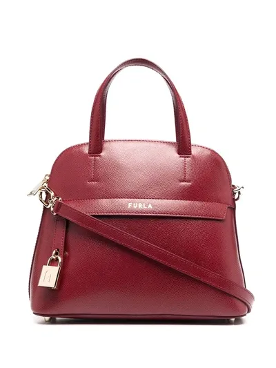 Furla Piper Mini Tote In Red