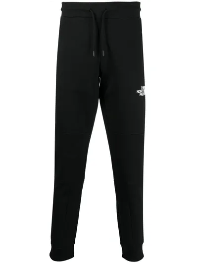 The North Face Embroidered Logo Track Pants In Black