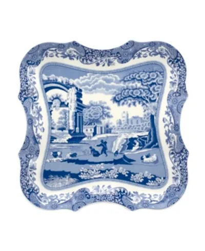 Spode Blue Italian 14in Devonia Tray