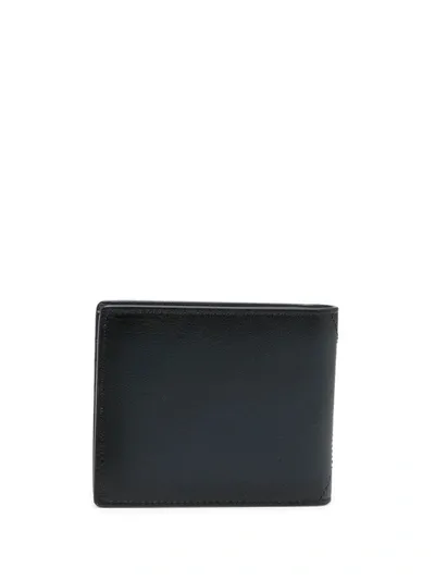 Montblanc Billfold Leather Wallet In Black