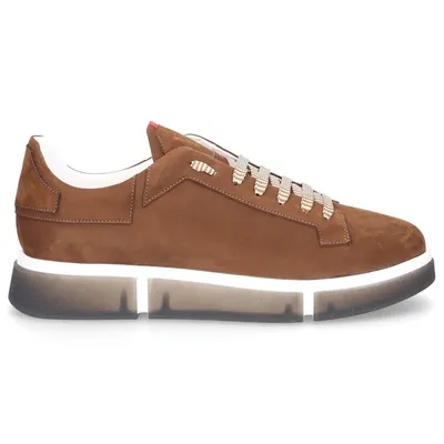 V Design Low-top Sneakers Prime Radical Nubuck In Brown