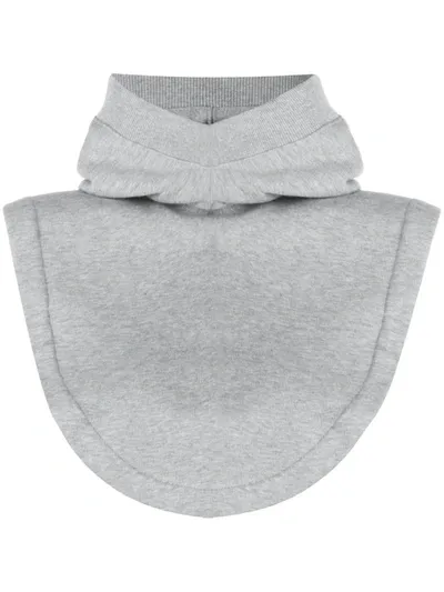 Burberry Hood Bib In Grey